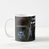 MUG GORILLA J'AI L'AIR BONNE TOMBE (Gauche)