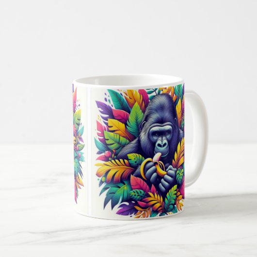 Mug Gorilla Mug, Cool sauvage (Devant droit)