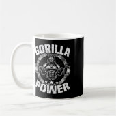 Mug Gorilla Power Bodybuilding Weightlifting Workout (Gauche)