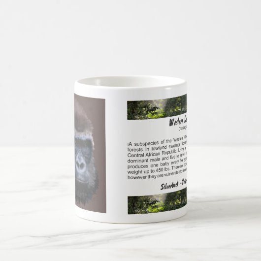 Mug Gorilla Silverback (Centre)