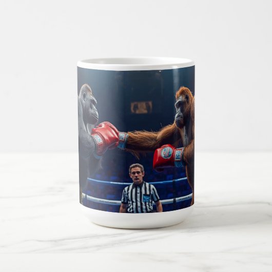 Mug Gorilla vs Orangutan (Centre)