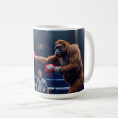 Mug Gorilla vs Orangutan (Devant droit)