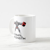 Mug Gorille de musculation (Devant gauche)