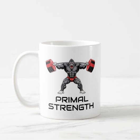Mug Gorille de musculation (Gauche)