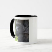 Mug Gorille des plaines à dos argenté, gorille captif (Devant gauche)