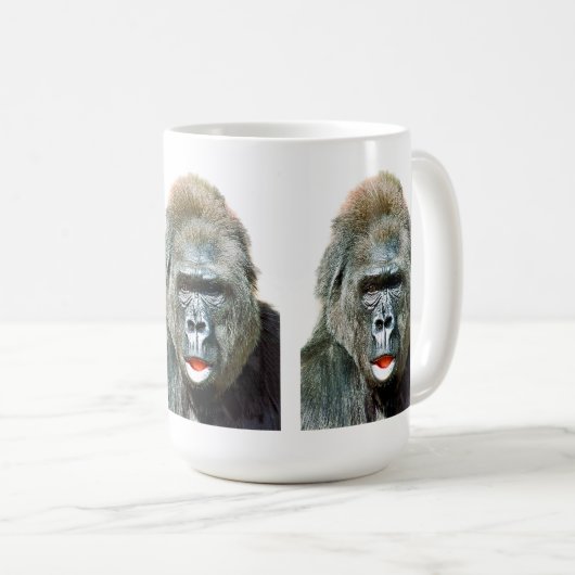 MUG GORILLE DRÔLE MIGNON (Devant droit)
