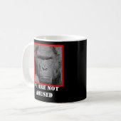 Mug Gorille fâché nous ne nous amusons pas (Devant gauche)