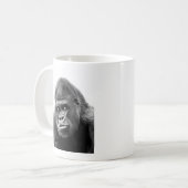 Mug Gorille noire blanche (Devant gauche)
