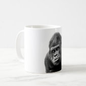 Mug Gorille noire blanche (Devant gauche)
