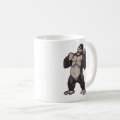 Mug Gorille qui rugit Singe Grand Singe (Devant droit)