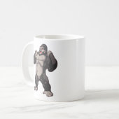 Mug Gorille qui rugit Singe Grand Singe (Devant gauche)