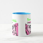 Mug Gorille rose avec le bandeau (Centre)