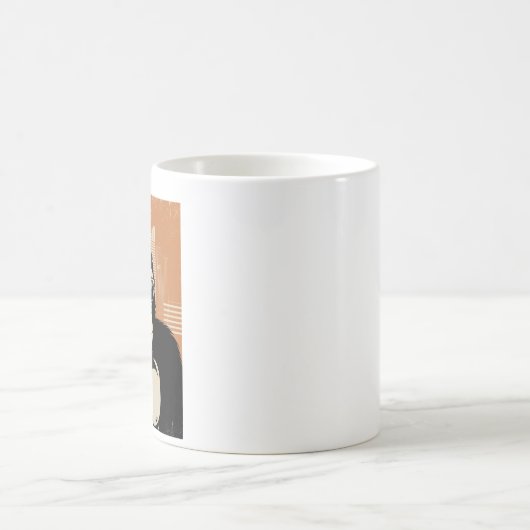 Mug gorille stylisée (Centre)