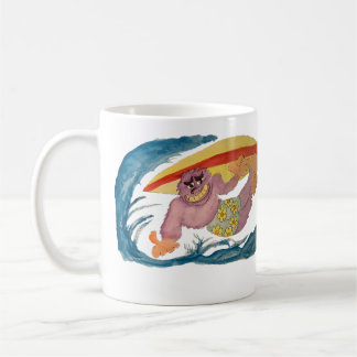 Mug Gorille surfeur
