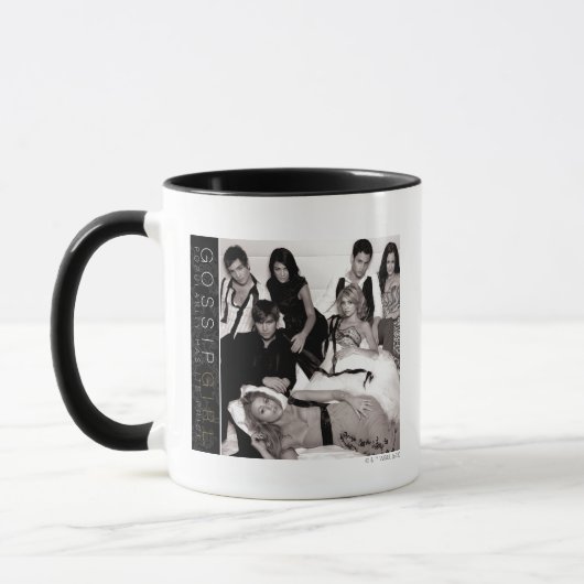 Mug Gossip Girl Black and White Group Graphisme (Gauche)