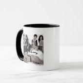 Mug Gossip Girl Black and White Group Graphisme (Devant gauche)