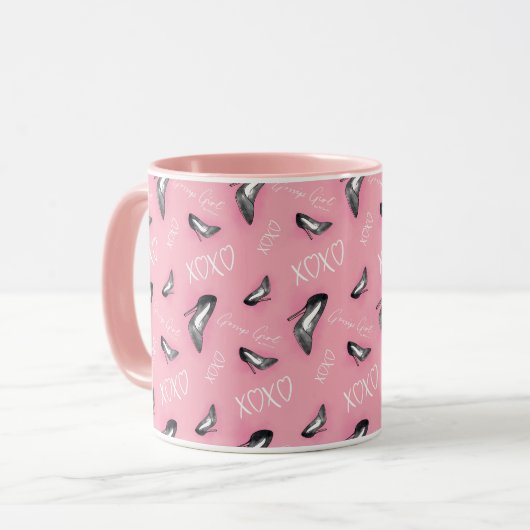 Mug Gossip Girl High Heels Motif (Devant gauche)