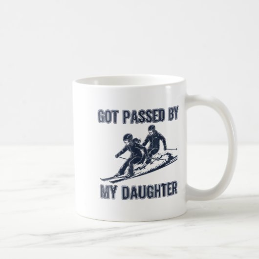 Mug Got Ped By My Daughter Funny Ski  (Droite)
