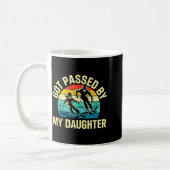 Mug Got Ped By My Daughter Funny Ski Skiing Winter Mou (Gauche)
