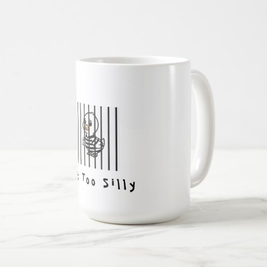 Mug Got too Silly Funny Goose (Devant droit)