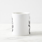 Mug Goth Anatomie Squelette Main Éffrayant Fantômes (Centre)