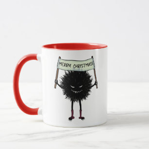 Mug Goth Caractère de Noël Malin Bug
