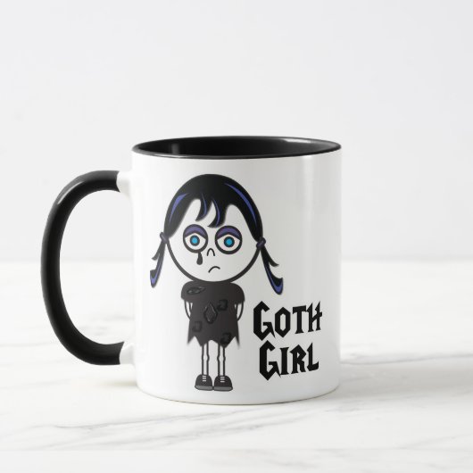Mug Goth Emo fille, Goth Emo fille (Gauche)