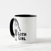 Mug Goth Emo fille, Goth Emo fille (Devant gauche)