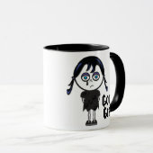 Mug Goth Emo fille, Goth Emo fille (Devant droit)