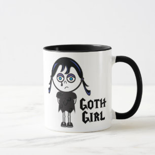 Mug Goth Emo Girl, Goth Emo Girl
