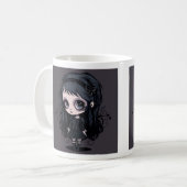 Mug Goth Girl Classic Mug, 11 oz (Devant gauche)