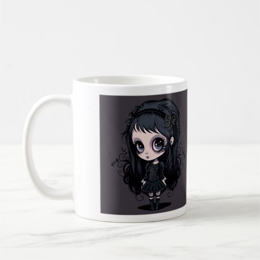 Mug Goth Girl Classic Mug, 11 oz (Gauche)