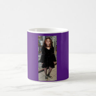 Mug Goth Girl Coffee Cup - Violet, Navire