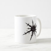 Mug Goth Nature Lover Chardon sec (Devant droit)