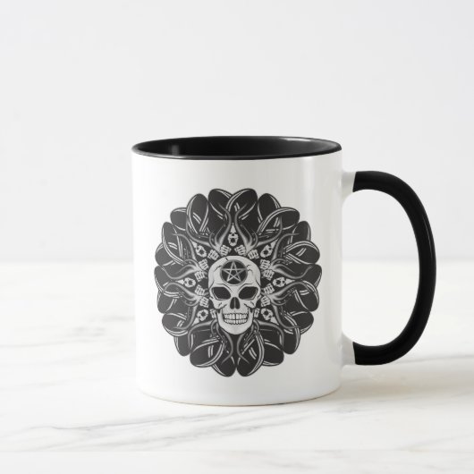 Mug Goth Skull (Droite)