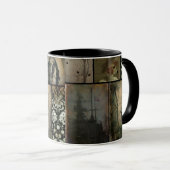 Mug Goth vintage (Devant droit)