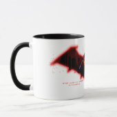 Mug Gotham Chevaliers Hood rouge dans le logo (Gauche)