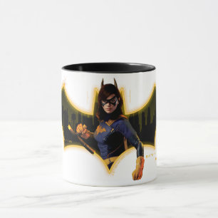 Mug Gotham Knights Batgirl en logo
