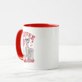 Mug Gothic Coffee Est Ma Saint-Valentin Squelette Buva (Devant gauche)