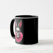 Mug Gothic Easter Bunny – Skull Art - caneca (Devant gauche)