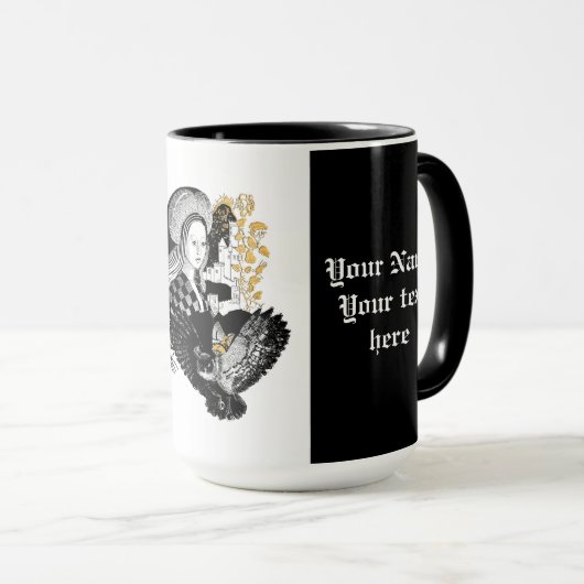 Mug Gothic Night Owl and woman (Devant droit)