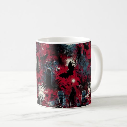 Mug gothique d'horreur (Devant droit)