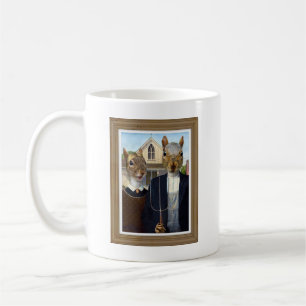Mug Gothique Écureuil Américain - drôle