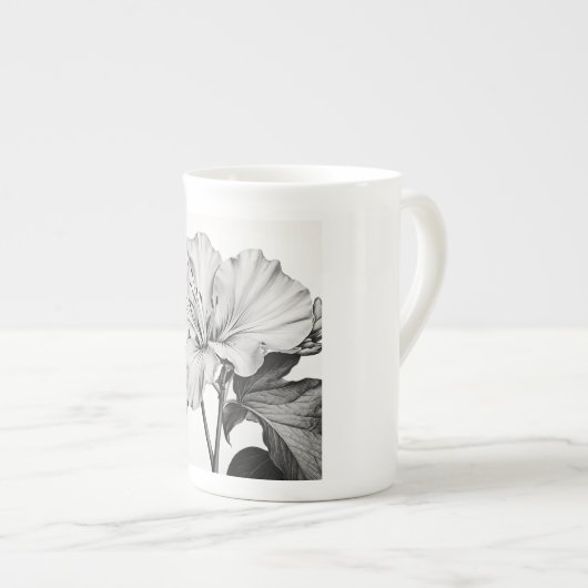 Mug gothique Floral Web" (Devant droit)