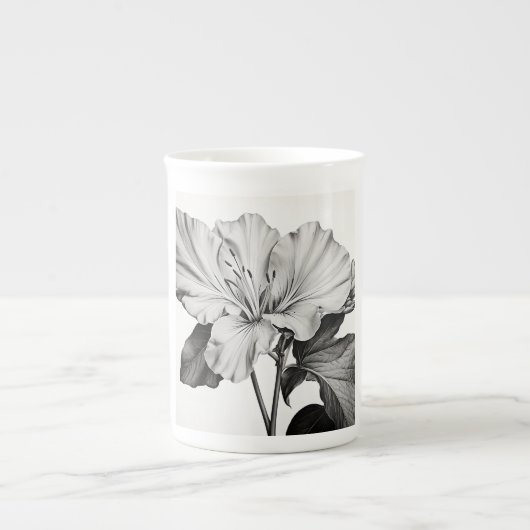 Mug gothique Floral Web" (Devant)