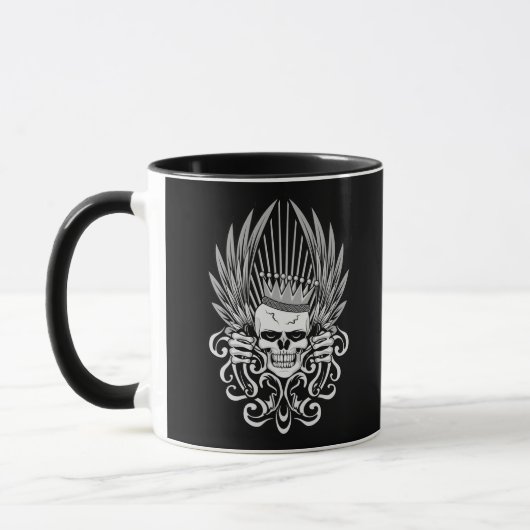 Mug Gothique King Skull (Gauche)