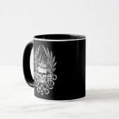 Mug Gothique King Skull (Devant gauche)