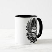 Mug Gothique King Skull (Devant droit)
