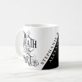 Mug Gothique Moderne Jusqu'À La Mort Faisons-Nous Part (Devant gauche)
