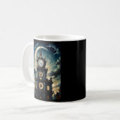 Mug Gothique Moonlit Clocktower Art Tee (Devant gauche)
